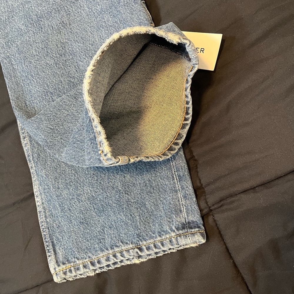 AGOLDE Net-Porter90's Jean Mid-Rise Loose Fit Sz:30 Orig:$320 - Picture 6 of 12